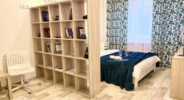Uyutnaya Kvartira u Metro Prospekt Prosveshcheniya Flat, Book Lejlighed Sankt Petersborg Rusland