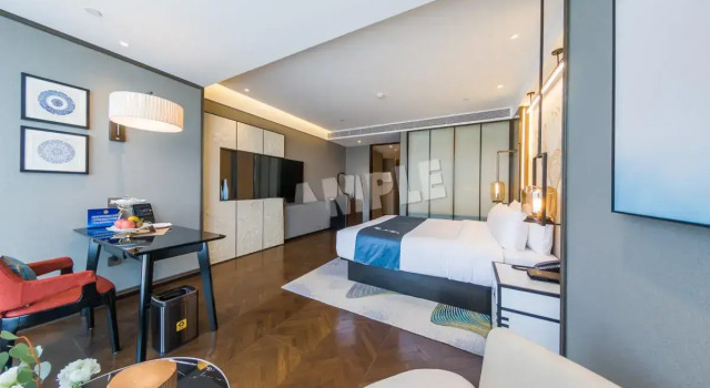 Номер Superior с видом на город Отель Beijing Tongzhou Universal Resort Jianguo Boutique