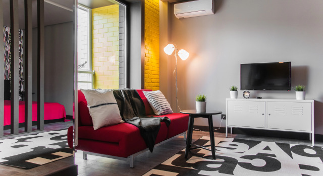 Двухместная студия с балконом Квартира Pskov Design Apartments 2
