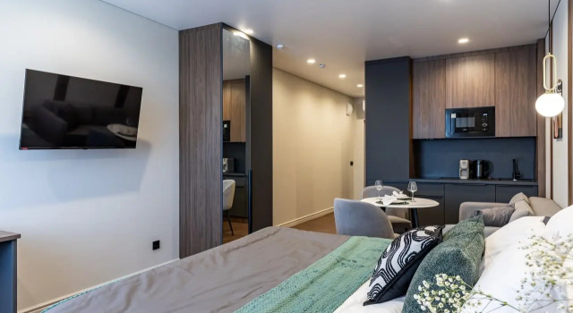 Prostornaya Studiya S Vidom Na Nevu Flat, Rezervovat Apartmán Hotely v Petrohrad s parkováním, Parkování