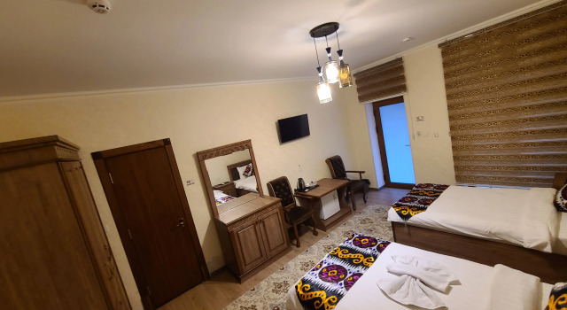 Luxo quarto Hotel Qal'a Bukhara