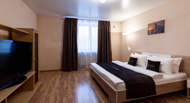 Inndays Teplyij Stan Apartments, Rezervovat Apartmán Hotely v UZAO Area s parkováním, Parkování