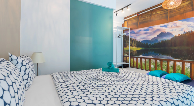 Апартаменты Апартаменты LivingSpace The Scott Garden