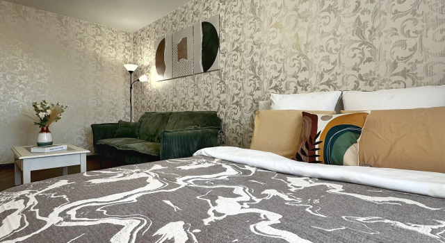 V Tsentre Okolo Gor Parka Flat, Rezervovat Apartmán Levné hotely v Amurská