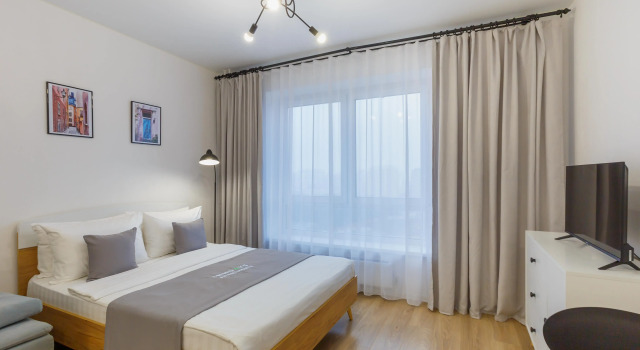 Inndays Apartments on Kuprina Flat, Rezerwuj Apartament Novomoskovsky Administrative Okrug Moskwa