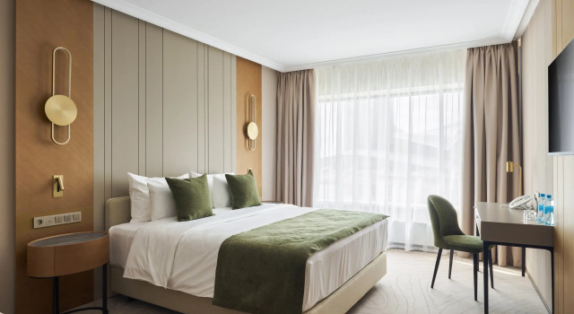 Двухместный номер Стандартный Плюс Отель Лахта Тауэрс by ZONT Hotel Group