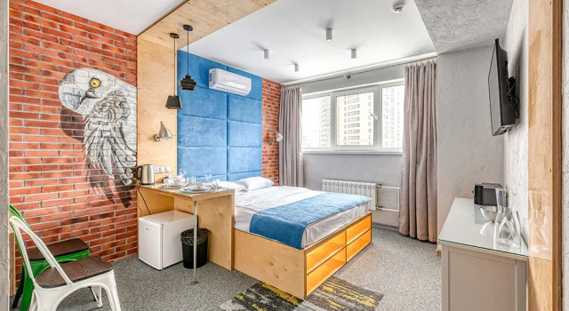 Двухместный полулюкс с видом на город Отель Погости на Славянском Бульваре