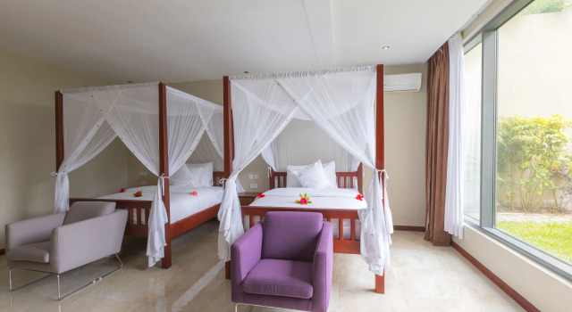 Двухместный номер Standard с балконом Курортный отель Ngalawa Hotel