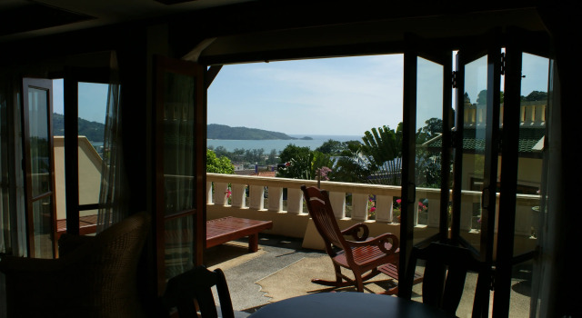 Апартаменты Executive с 2 комнатами с балконом и с панорамным видом Prince Edouard Apartments & Resort Patong Beach Phuket