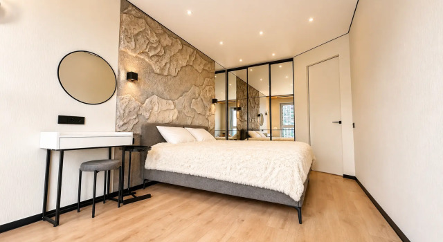 Mam Apart ul. Schemeleva, 26 s Otdelnoy Spalney i Dizaynerskim Remontom, Konditsionerom i Posudomoykoy Flat, Rezervasyon Daire Minsk Minsk Voblastı