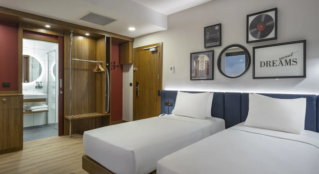 Двухместный номер Отель Hampton by Hilton Istanbul Arnavutkoy