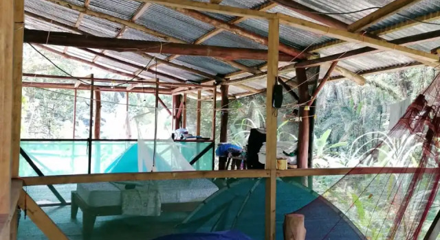 Тент с балконом Кемпинг Rio Agujitas Eco Farm and Tours
