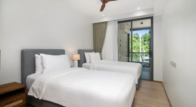 Апартаменты с 2 комнатами с балконом Laguna Beachside Residences Building 3 by Banyan Living
