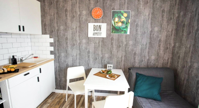Студия с балконом Solnechnaya Luzhayka Lodging house