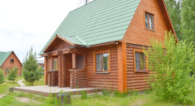 Коттедж Дуплекс с красивым видом из окна Загородный рыболовный клуб Литвиново