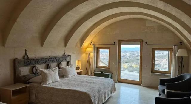 Трёхместный номер Deluxe Kistar Cave Hotel