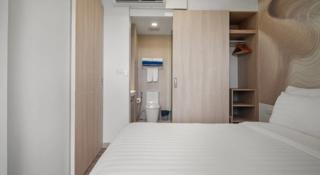 Двухместные апартаменты c 1 комнатой с балконом Апарт-отель Skypark Aurora Building 2 in Laguna By Banyan Living
