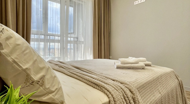 Vidovaya Dvushka-Smart v Zelenoy Rosche Flat, Rezervovat Apartmán Hotely v Bashkortostan s parkováním, Parkování