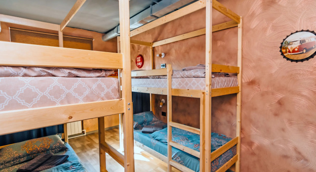 Четырёхместный номер Standard Хостел LOFT
