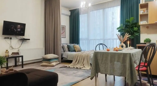 Uyutnaya 1 Komnatnaya Kvartira Apartments, Rezerwuj Apartament Tanie hotele w Almaty Region