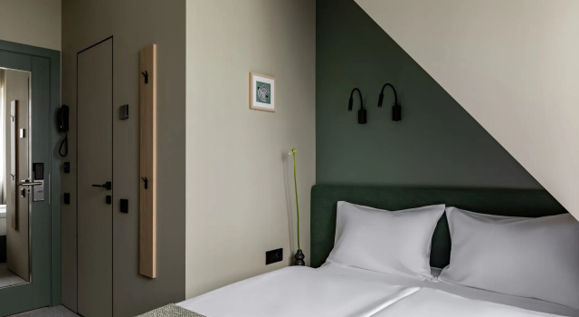 Confort double chambre Vue sur la rivière Isola Hotel
