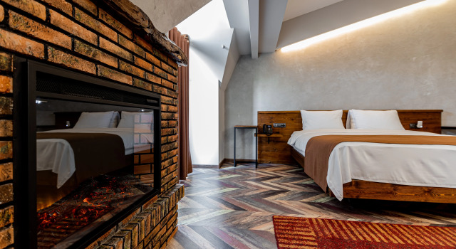Двухместная студия с видом на внутренний двор Ivy Hotel