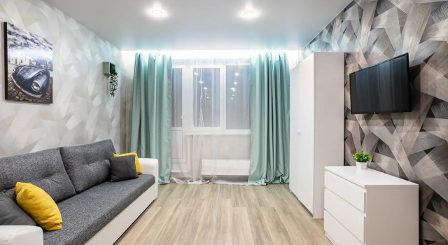 Tryokhkomnatnaya na Beringovom Flat, Rezerwuj Apartament Moskwa Rosja