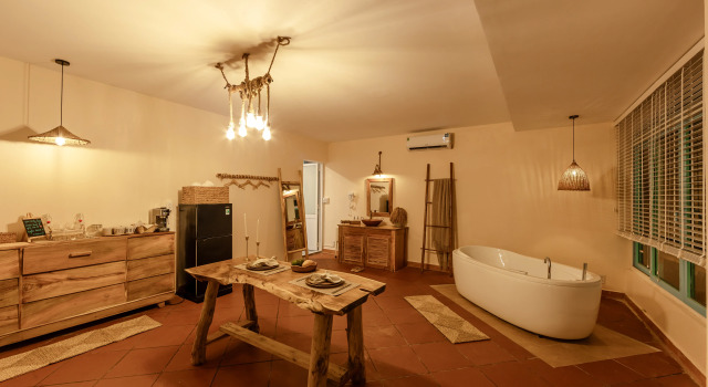 Люкс Deluxe с красивым видом из окна Отель Canaan Beach Home