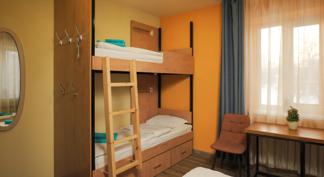 Семейный номер Economy с видом на город Хостел Elhostel
