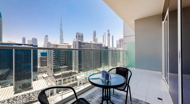 Апартаменты Damac Vera 1br With Downtown & Burj Khalifa View, Забронировать Апартаменты/квартира Апартаменты Эмирата Дубая, рядом с Дубайский аквариум, Апартаменты/квартира