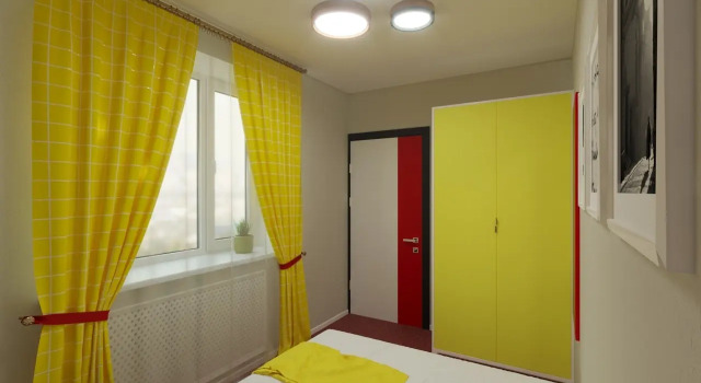 Ekonomický Dvoulůžkový s manželskou postelí pokoj Ufa Hostel