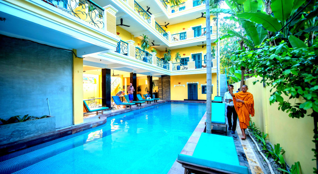 GOLDEN BANANA Residence, Reserva ahora Hotel Hoteles en Siem Riep con desayuno, Desayunos