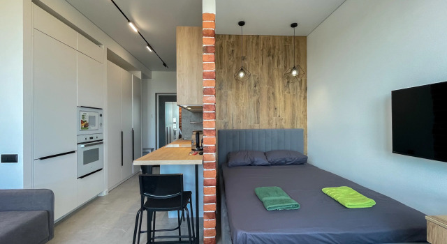 Kvartira-studiya, 30 m², 15/30 etazh Apartments, Book Apartment UAO Area Moscow, near Shipilovskaya