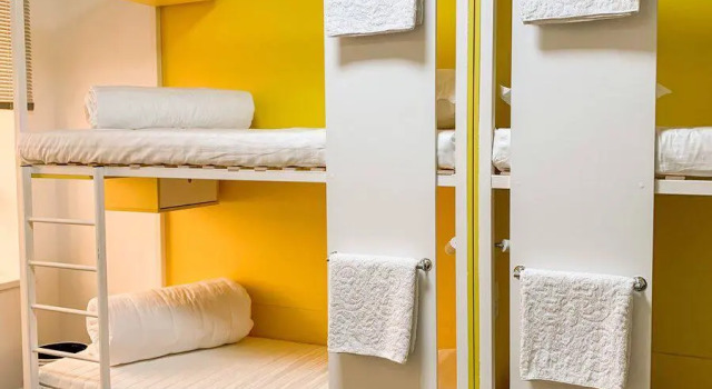 (camerata femminile) letto in camerata Caravan Hostel
