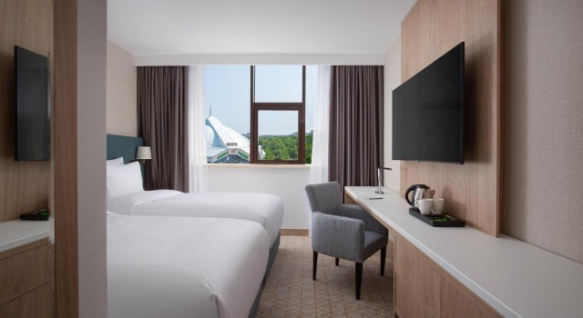 Twin room Canvas Hotel Shymkent