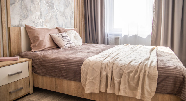 Апартаменты с 2 комнатами с балконом и с красивым видом из окна LovelyHome39|Двухкомнатные Апартаменты  с видом на Набережную