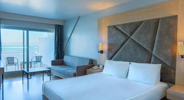 Двухместный номер Deluxe с видом на море Altin Yunus Hotel & SPA - Çeşme