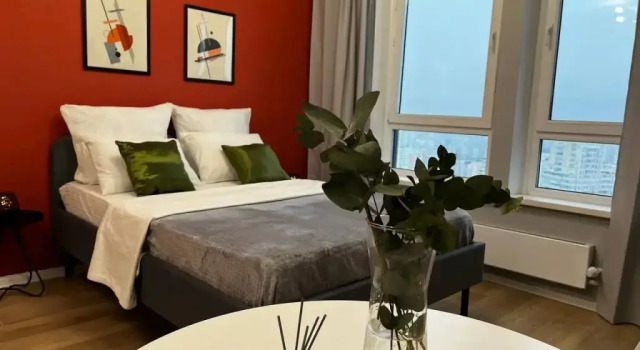 Stilnaya Studiya Dlya Dvoikh Flat, Rezervovat Apartmán Hotely v Lyuberetsky District s parkováním, Parkování