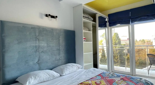 Апартаменты c 1 комнатой с балконом и с видом на море Апартаменты M Apartments Marina Park 2