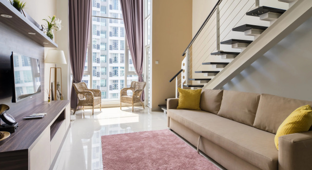 Апартаменты Апартаменты LivingSpace The Scott Garden