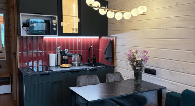 Panoramnyy Barnkhaus s Vidom na Zaliv №8 Private house, Reserva ahora Casa o chalet Hoteles en Karelia con aparcamiento, Aparcamiento