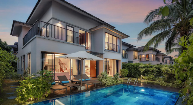 Вилла с 3 комнатами с балконом Курортный отель Best Western Premier Sonasea Villas Phu Quoc