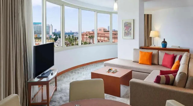 Двухместный номер Superior с видом на город Steigenberger Hotel El Tahrir Cairo