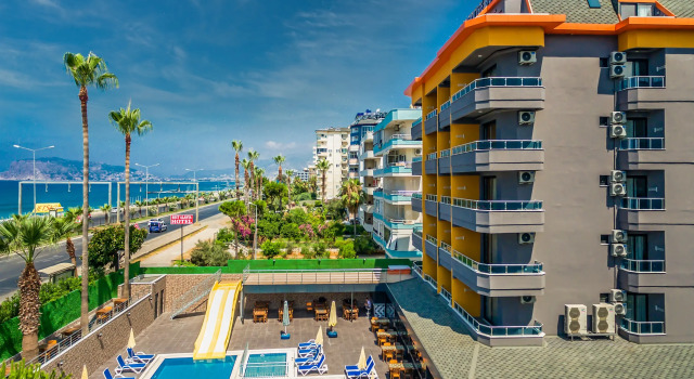 Отель Arsi Paradise Beach Hotel, Забронировать Отель Алания 