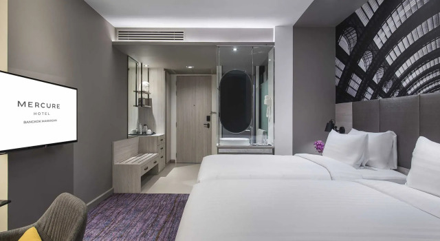 Двухместный номер Superior с видом на город Mercure Bangkok Makkasan