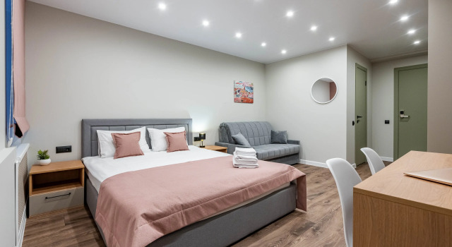Двухместный семейный номер Comfort Мини-отель Мув Апарт Артель