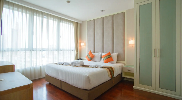 Двухместный номер Standard с красивым видом из окна GM Serviced Apartment