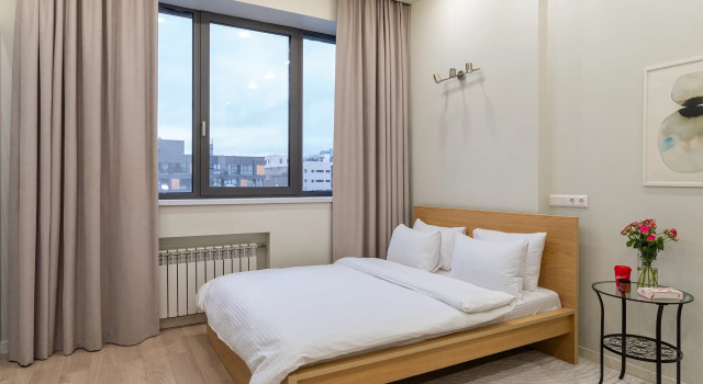 Svetlaya Studiya V Zhk Loftec Na Krasnoselskoy Flat, Rezerwuj Apartament Moskwa Rosja, w pobliżu Baumanskaya Metro Station