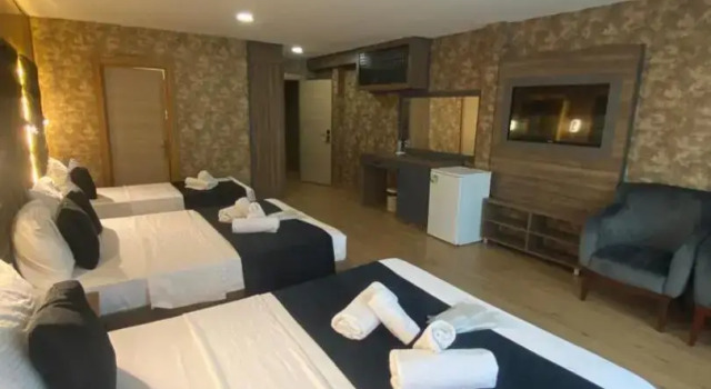 Семейный люкс с красивым видом из окна Отель Nişantaşı Diamond Hotel