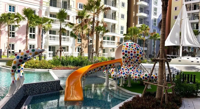 Квартира 2 BR Seven Seas Cote D Azur Resort